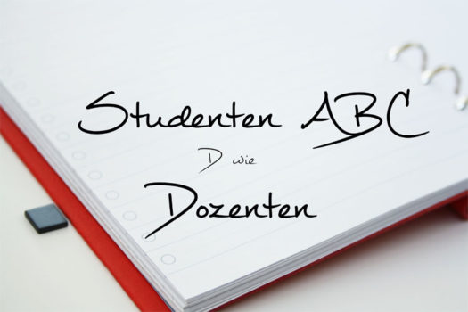 Studenten ABC – D wie Dozenten